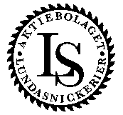 Lundasnickerier AB logotyp